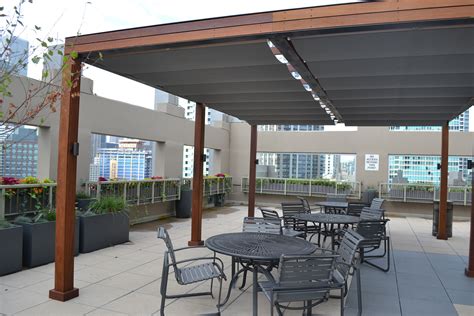 Chicago Roof Deck Turns To Shadefx For Shade And Privacy Solutions On