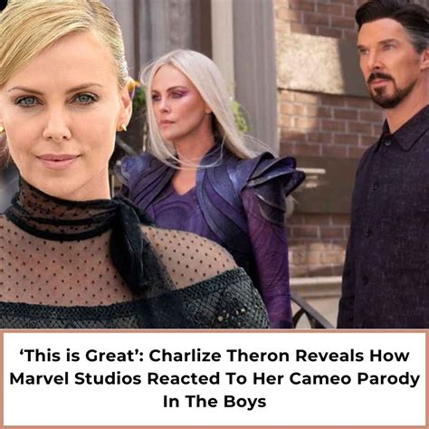 This Is Great Charlize Theron Reveals How Marvel Studios Reacted To