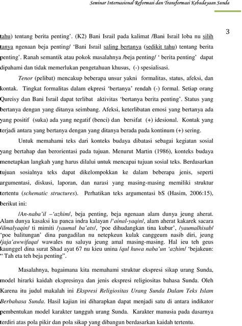 Contoh Eksposisi Proses Bahasa Sunda