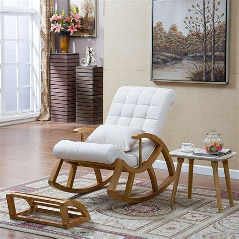 This kind of picture (pretty inexpensive modern sectionals comfy contemporary room inside inexpensive living. Wood Rocking Chair Glider Rocker And Ottoman Set Living ...