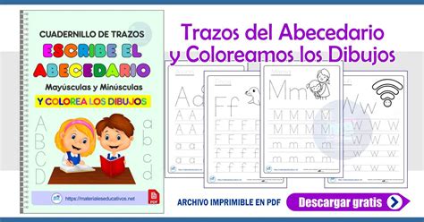 Trazos Del Abecedario Y Coloreamos Los Dibujos A Z En 2020 En 2021