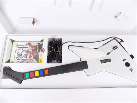 Like New Boxed Xbox 360 Pc Clone Hero Guitar Hero Xplorer Guitar Controller Starboard Games