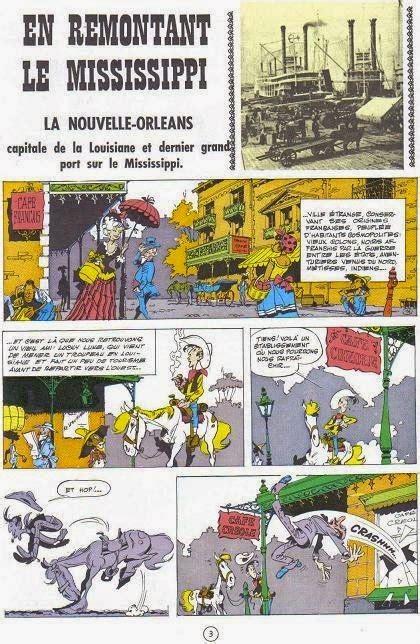 Mystery Comics Critique Lucky Luke Tomes En Remontant Le Mississipi Sur La