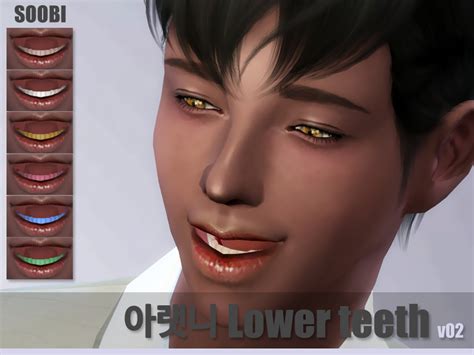 The Sims Resource Lower Teeth V02