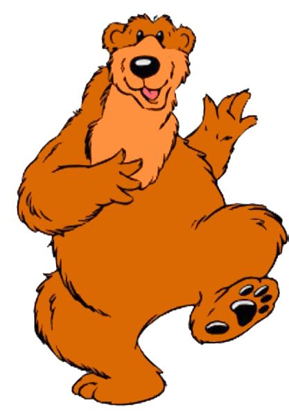 Bear In The Big Blue House Clipart Image