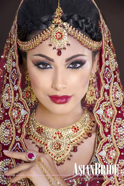 Indian Couture Fashion Jewelllery Styling Make Up Asian Bride