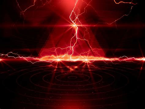 Red Lightning Wallpapers Top Free Red Lightning Backgrounds