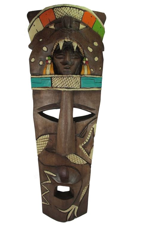 Mayan Mask African Style Mask Mayan Warrior