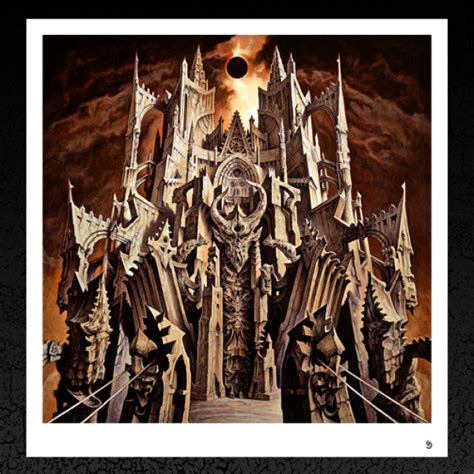 Dan Seagrave"Demon Hunter. Album Cover" Print - Dan Seagrave