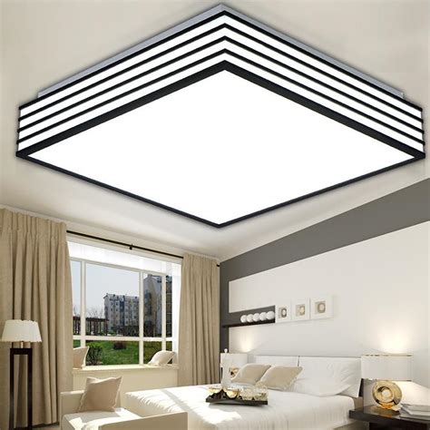 Ustellar waterproof incandescent equivalent lighting. Modern simple Led Ceiling Light AC90~260V Indoor Bedroom ...