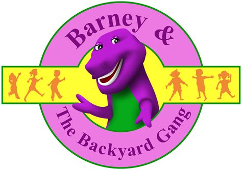 Barney And The Backyard Gang Logo 2 Recreation By Carsyncunningham On