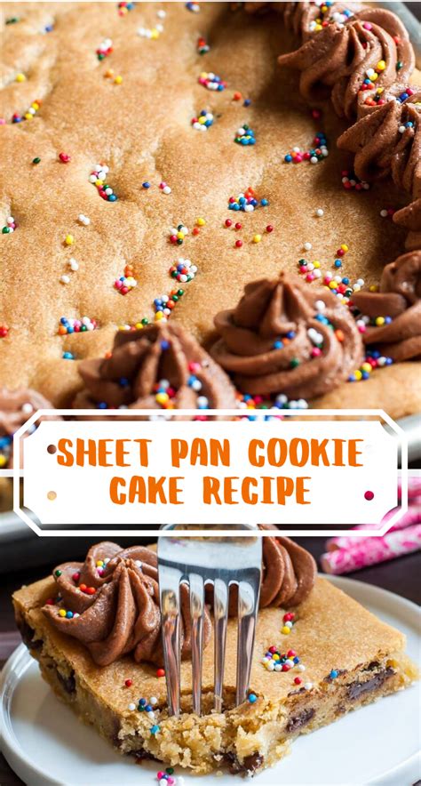 73 Sheet Pan Cookie Cake Recipe