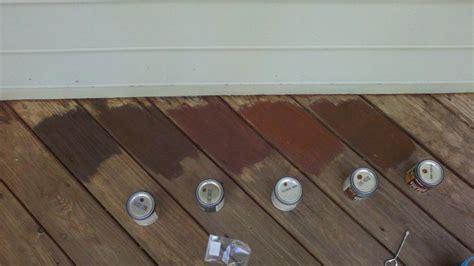 Much lighter than the sample but we are pleased. 17+ Beautiful Solid Color Deck Stain Photos | Staining ...