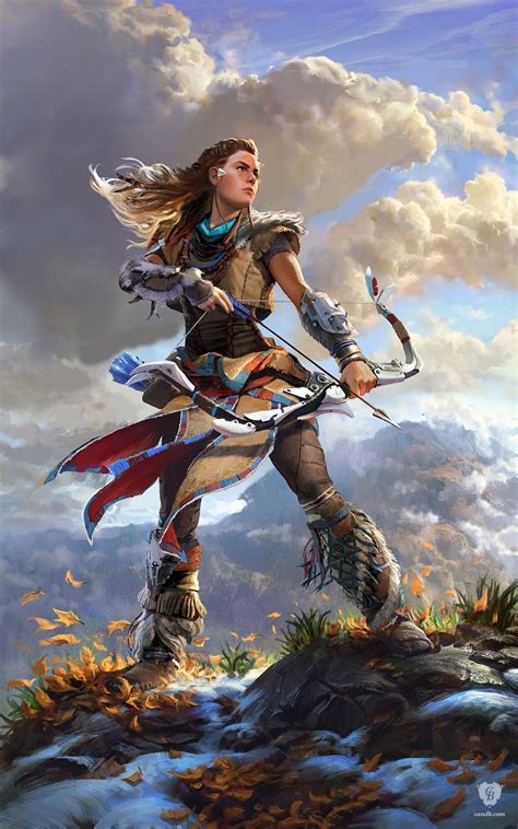 Костюм следопыта шторма и мощный лук племени карха. Horizon Zero Dawn llegará a PC este verano tras haberse ...
