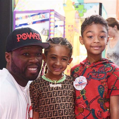 50 Cent And Ex Girlfriend Daphne Joy Reunite For Their Son Sire Jackson