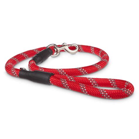 Being a loyal customer has its perks! Good2Go Red Reflective Rope Leash for Big Dogs, 4 ft. | Petco