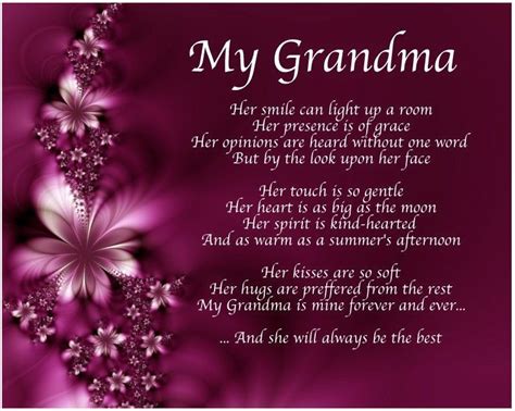 Sentiments and greetings for christmas cards. Personalised My Grandma Poem Mothers Day Birthday ...