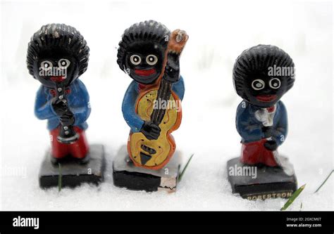 Old Robertson S Jam Golliwog Models Are Pictured After Making The News