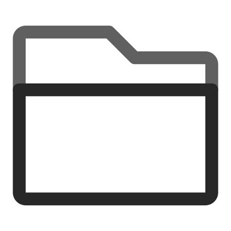 Folder Generic Color Outline Icon