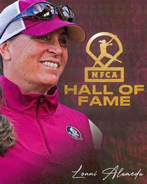 Florida State Softball On Twitter Head Coach Lonni Alameda Was Named A Member Of The
