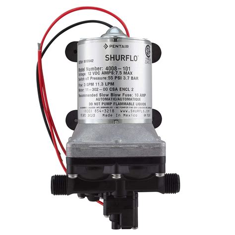 Shurflo 4008 Series Rv Fresh Water Pump Parts Breakdown