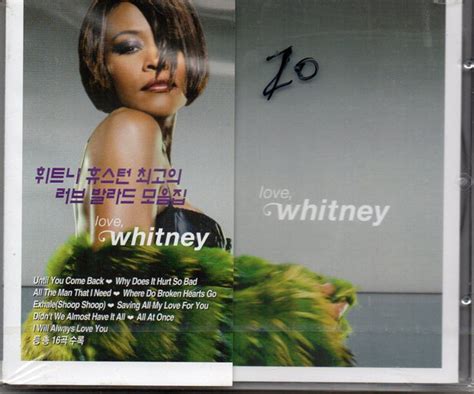 Whitney Houston Love Whitney 2001 Cd Discogs