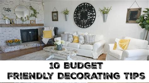 Tips How To Decorate Your Home On A Budget Without Breaking The Bank