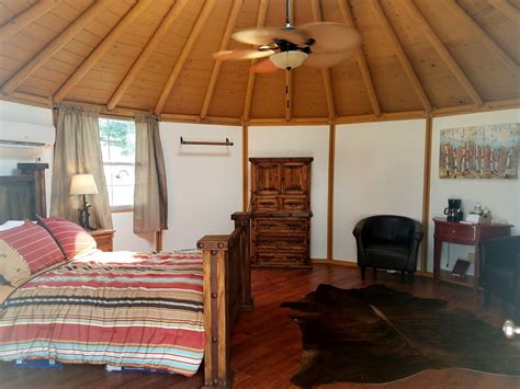 Free cancellation · secure booking · 24/7 customer service Yurts in Texas - Cabin Resorts in Texas | Mill Creek Ranch ...