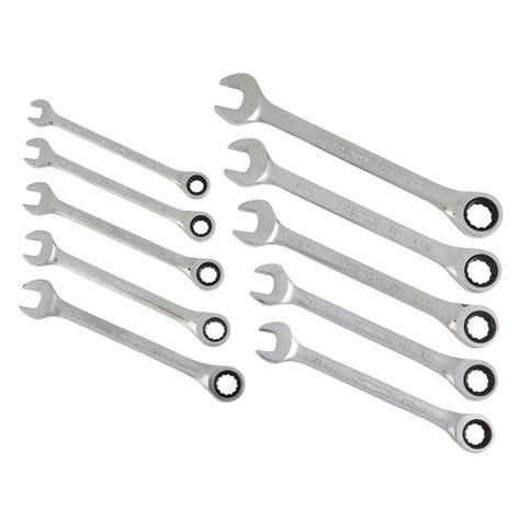 Maximum 90 Tooth Flex Head Ratcheting Wrench Set Metric 10 Pc Canadian Tire