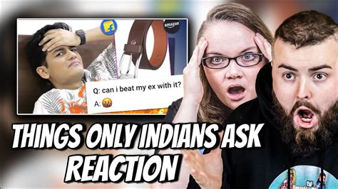 things only indians ask online shopping slayy point irish couple reacts youtube