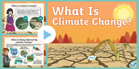 What Is Climate Change Powerpoint Teacher Made