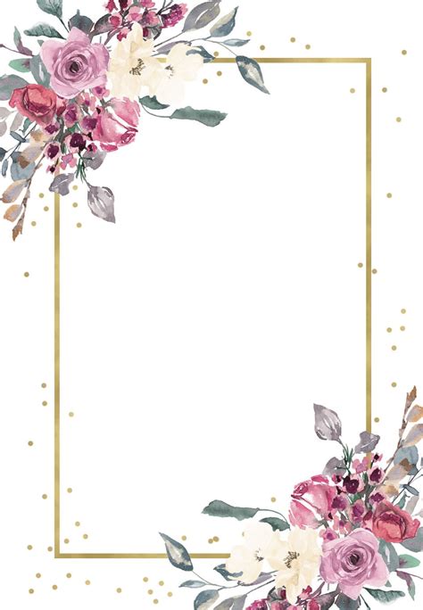 Flower Wallpaper Undangan