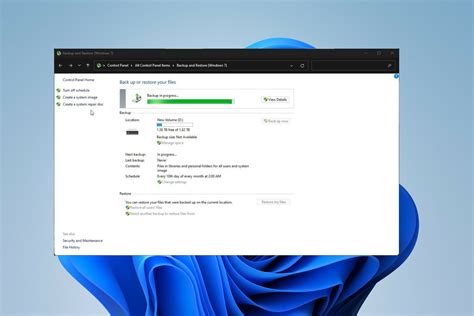 Windows 11 Backup Options Missing How To Get Them Back