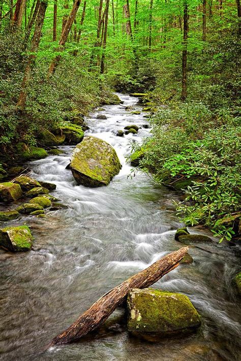 Peaceful Flowing Waters Is A Photograph By Dan Carmichael A Beautiful