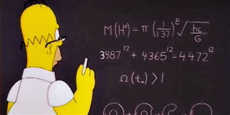 How The Simpsons Have Secretly Been Teaching You Math Mother Jones