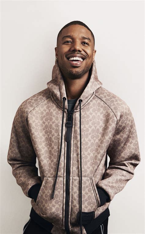 He is not related to the basketball. Michael B. Jordan is the first new face of Coach men's ...