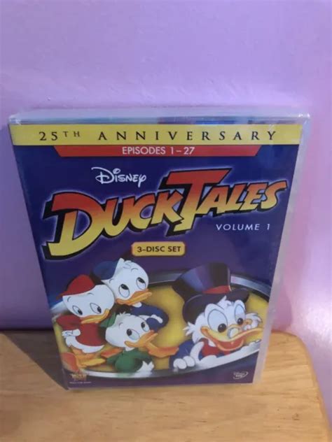 Disneys Ducktales Vol 1 25th Anniversary 3 Disc Set Episodes 1 27 New