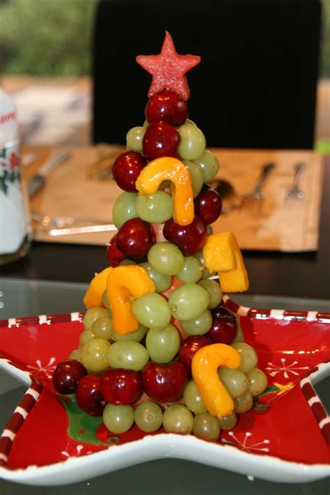 Im Hungry Too Fruit Christmas Tree Centrepiece