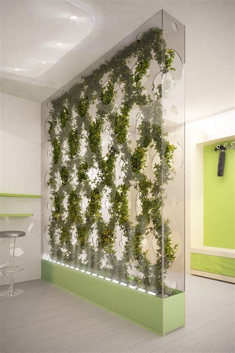 Skeletal Plant Holders Living Room Partition Design Partition Wall