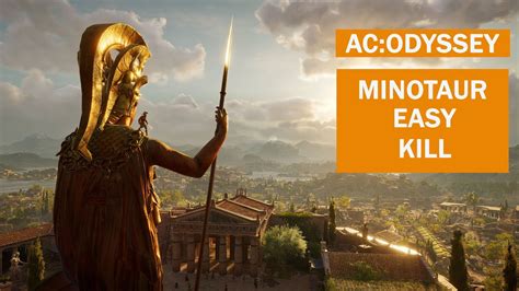 Assassins Creed Odyssey Minotaur Easy Kill Guide Youtube