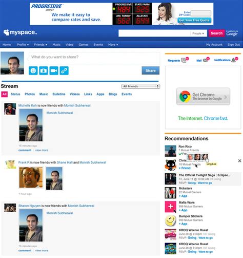 Myspace To Roll Out Facebook Inspired Homepage Redesign