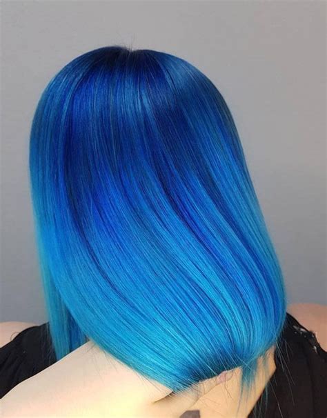 Lovely Shades Of Blue Hair Color Stylesmod