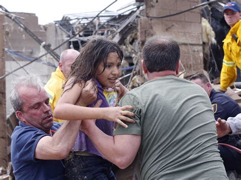 Oklahoma Tornado Children Among At Least 51 Dead Horrific Damage