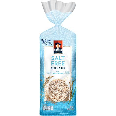 Quaker Salt Free Rice Cakes 447 Oz