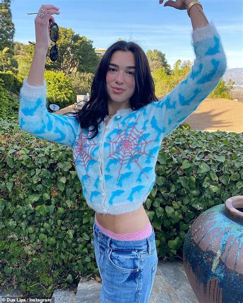 Dua Lipa Flaunts Bold Turquoise Look In Sensual Photo Session Sans Bra