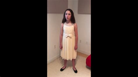 Gracie Silva Everlasting Audition Video Standing Youtube