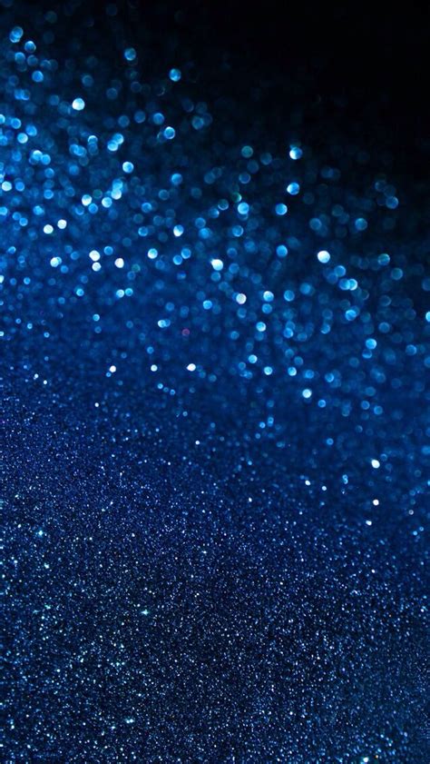 Blue Glitter Wallpaper Iphone Wallpapers Pinterest Blue