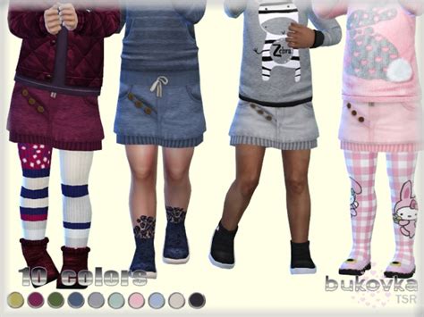 Skirt Toddler By Bukovka At Tsr Sims 4 Updates