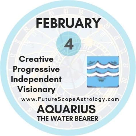 February 4 Zodiac Aquarius Birthday Personality Birthstone