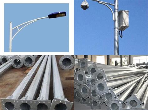 Mild Steel Dual Arm Galvanized Light Pole For Street Id 22303077897